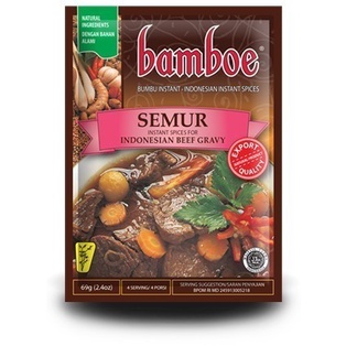 

VH654 Bumbu Instan Bamboe Semur, Tanpa Extract, Essence & Pewarna Buatan TERMURAH