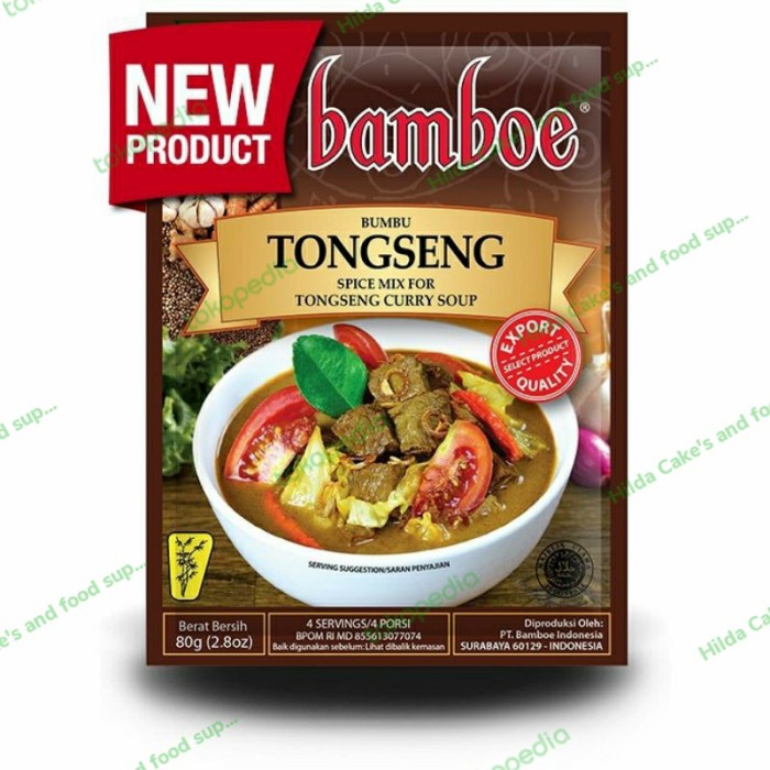 

BM206 Bumbu Bamboe Bumbu Tongseng Bumbu Instan 80 gr NEW