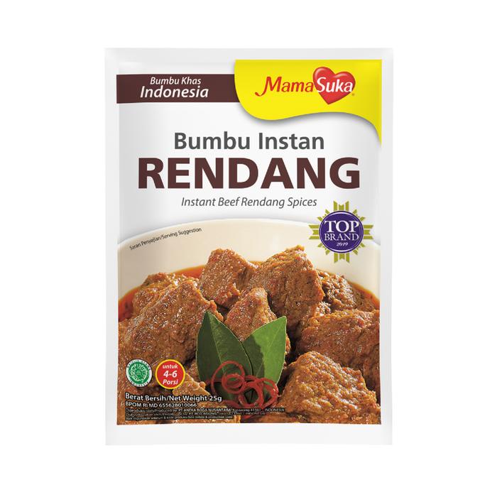 

CG698 Mamasuka Bumbu Instan Rendang Kemasan 25gr 3pcs PROMO