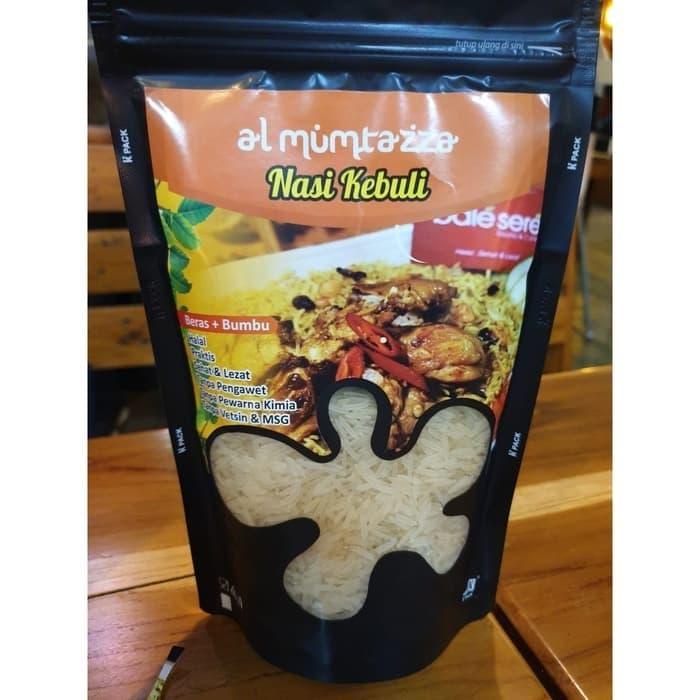 

AO820 Nasi Kebuli Al Mumtazza Beras Basmati Instan Lengkap Bumbu Enak Lezat SALE