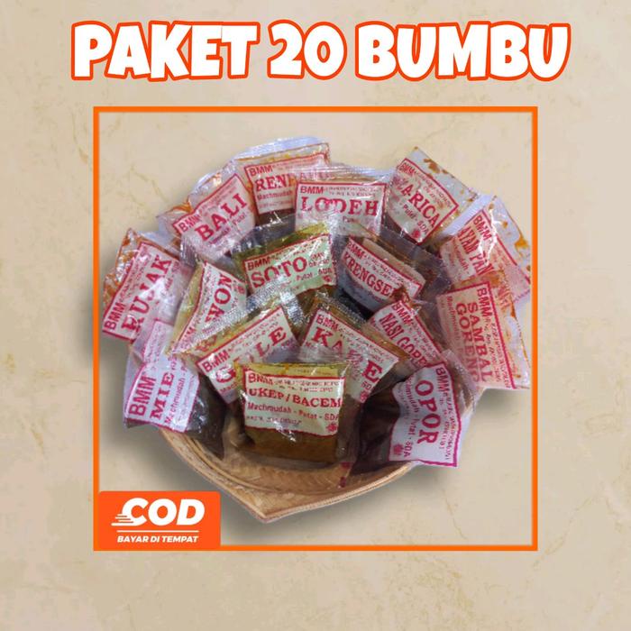 

ZC750 PAKET 20 BUMBU MASAK MACHMUDAH BMM gratis 1 bumbu BUMBU INSTAN Masakan Ayam Kuning STOK