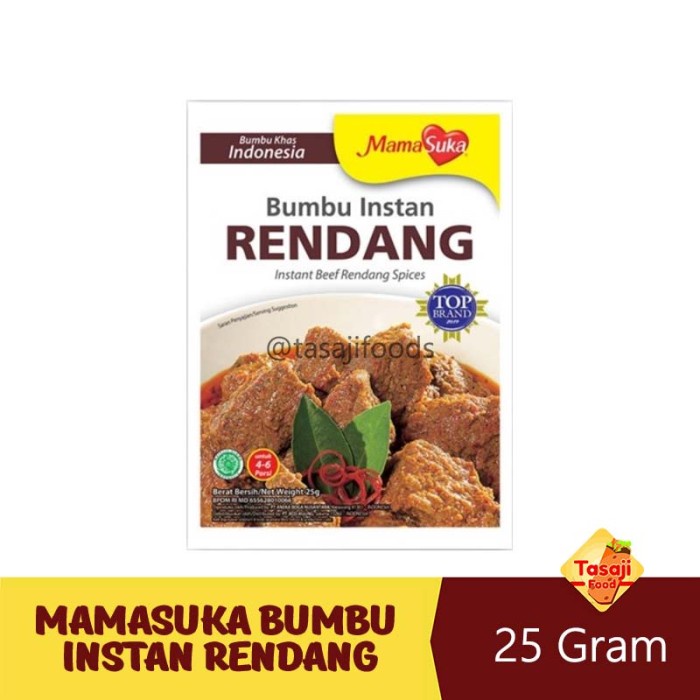 

ZB374 Mamasuka Bumbu Instan Rendang 25gr SALE