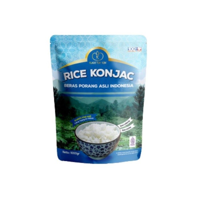 

Lezat- Beras Porang Asli Indonesia I Kareta' Kin I High Nutrition I 250gram