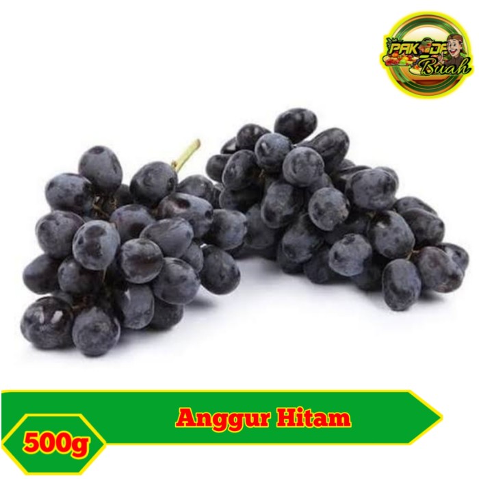 Lezat- anggur hitam autumn royal Australia / 500gram