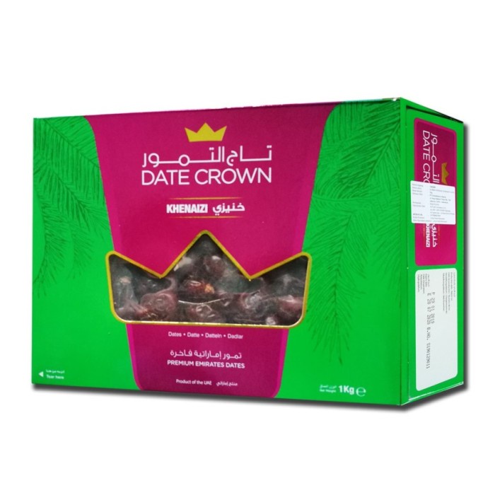 

Lezat- Kurma Date Crown Khenaizi - Kurma Khenaizi Date Crown - 1 Kg