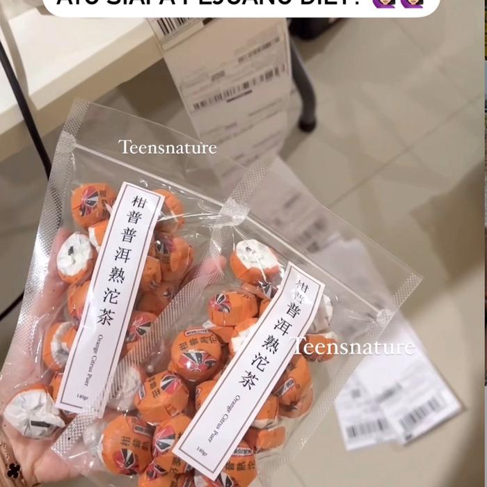 

Orange Citrus Puer Tea Teh Herbal Penang