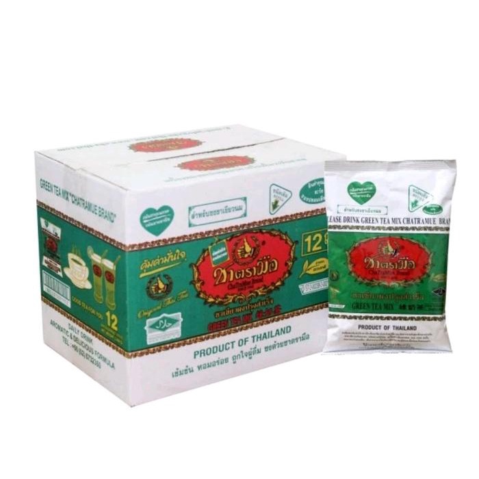 

Per DUS Teh Greentea Chatramue Per Dus isi 12pcs / PER DUS