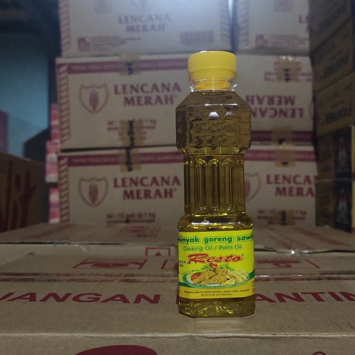 

Lezat- Minyak Resto Botol 250ml 1 dus isi 48 pcs