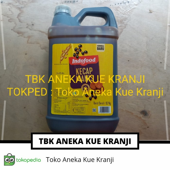 

Lezat- Indofood kecap manis jerigen OJEK