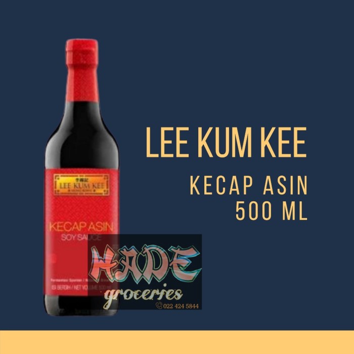 

Lezat- Soy sauce Kecap Asin Lee kum kee 500ml