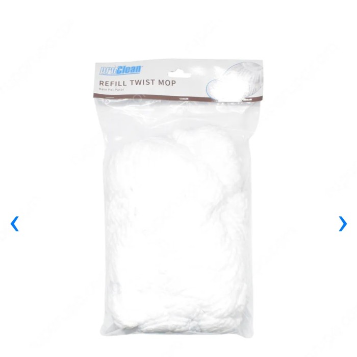 Proclean Refill Kain Pel Twist Maxi Mop - Putih