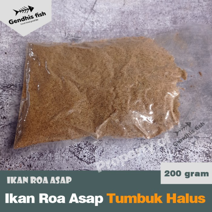 

Ikan roa asap tumbuk halus kemasan 200 gram Seafood