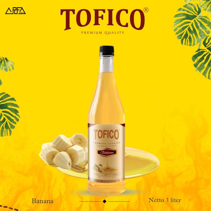 

Sirup Tofico Banana - Simpel Syrup Buah Pisang 1 liter