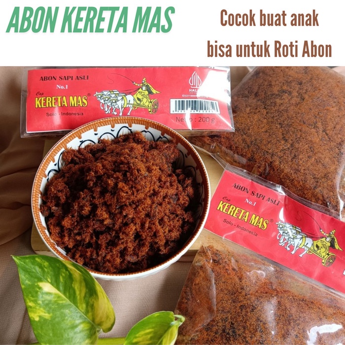 

ABON SAPI KERETA MAS 200 GR ASLI SOLO