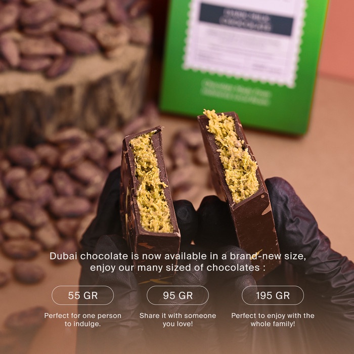 

Pistachio Dubai Chocolate 195 Gr