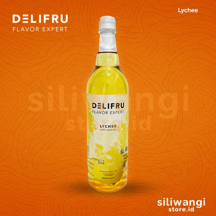 

Delifru Syrup Lychee - Sirup Leci 1 Liter