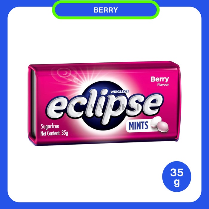

Eclipse Mints Peppermint 35 Sugar Free. Permen Bebas Gula