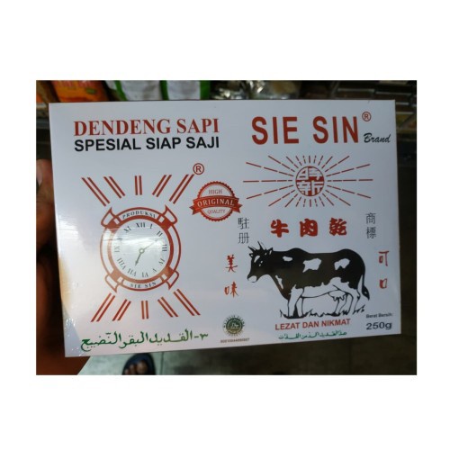 

SIE SIN DENDENG SAPI 250 G / DENDENG SAPI SIE SIN 250 gr / SIESIN SAPI