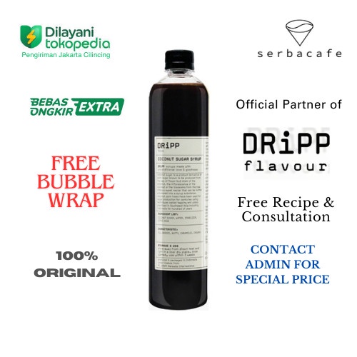 

Dripp Syrup Coconut Sugar (760 ml)