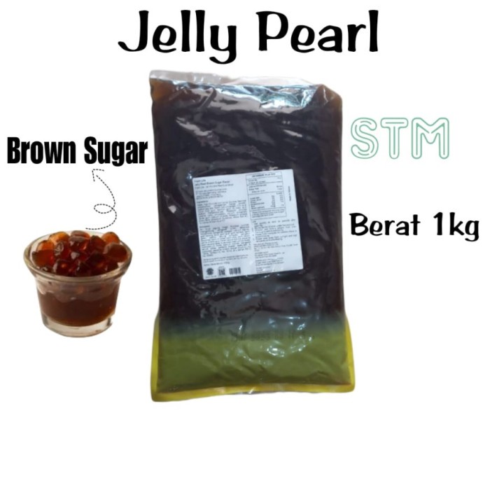

Jelly Pearl Topping Minuman Kekinian/boba jelly bubble siap saji
