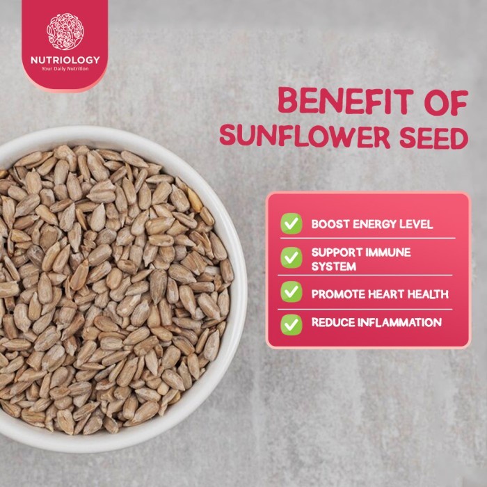 

(GoodSeller) Sunflower Seed roasted 1 kg kuaci Biji bunga Matahari panggang kupas
