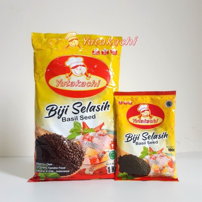 

(GoodSeller) Biji Selasih 1kg - Basil Seed - Telasih 1 kg