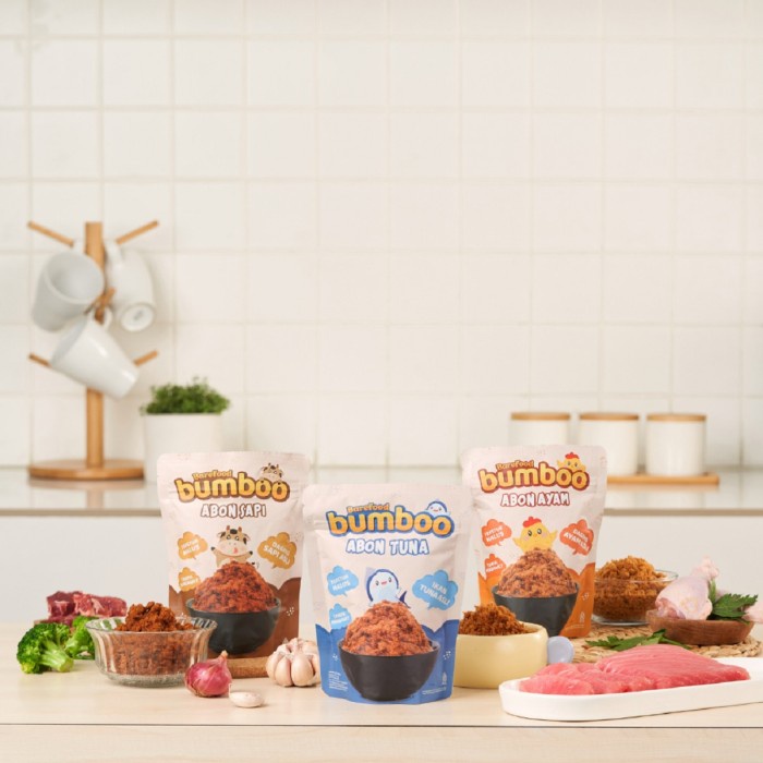 

Bumboo Abon Sapi Ayam Tuna dari Barefood Lembut Cocok untuk Lauk MPASI Anak Non MSG Tanpa Pengawet