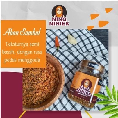 

(GoodSeller) ABON SAMBAL TUNA NING NINIEK / ABON SAMBEL TUNA KHAS SURABAYA 70 GR