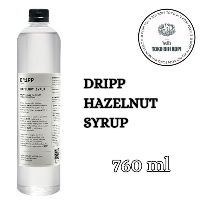 

DRIPP SYRUP HAZELNUT FLAVOUR - 760 ML / SIRUP DRIPP HAZELNUT