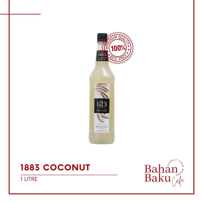 

Syrup Coconut 1883 Maison Routin France / Sirup Coconut 1883 / Kelapa