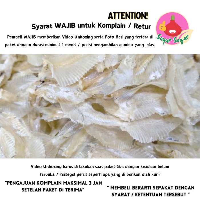 

Teri Pakang/Ikan Asin Teri Pakang - Bawang