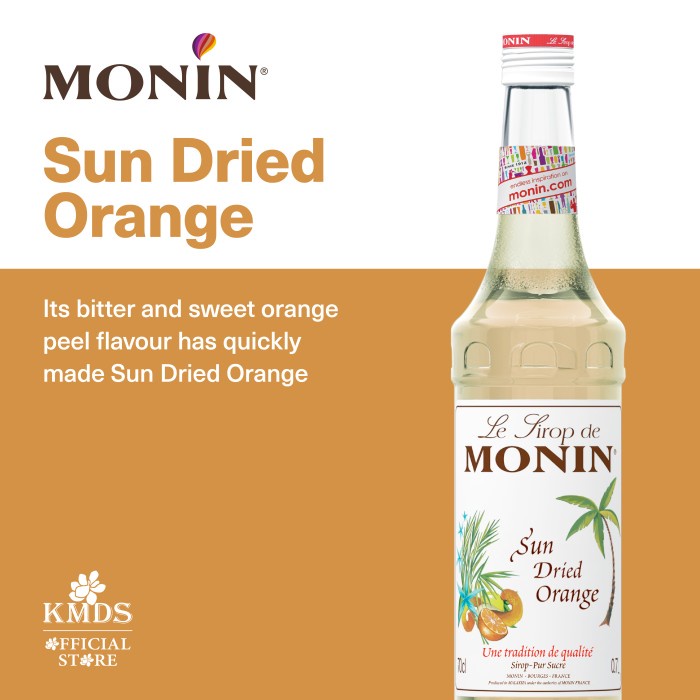 

monin sun dried orange 700 ml