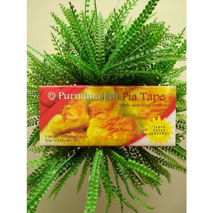 

(GoodSeller) Pia Tape Asli Purnama Jati Oleh-oleh khas Jember