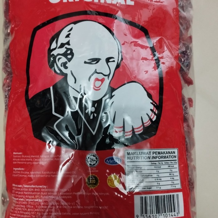 

permen hack original malaysia 1,8kg