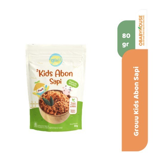 

Grouu Kids Abon Sapi 80 gr