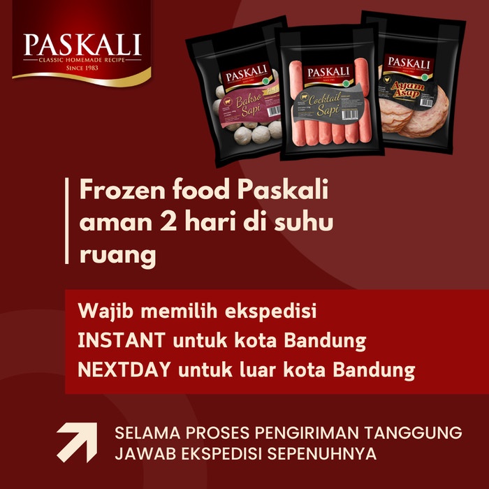 

Lezat- Cocktail Sapi Tanpa Pewarna Sosis Paskali 500 gram