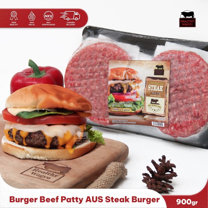 

Lezat- BURGER PATTY (BEEF HAMBURG) 150gr