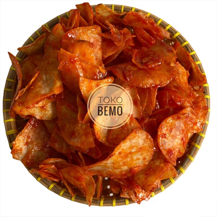 

Keripik Singkong Balado Padang Pedas Manis Kripik Singkong 200Gr