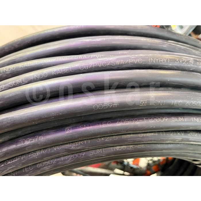 Kabel Listrik Supreme NYYHY 3x2.5 3x2,5