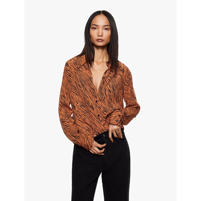 Sale Mango - Kemeja Storm - Oranye - Xs