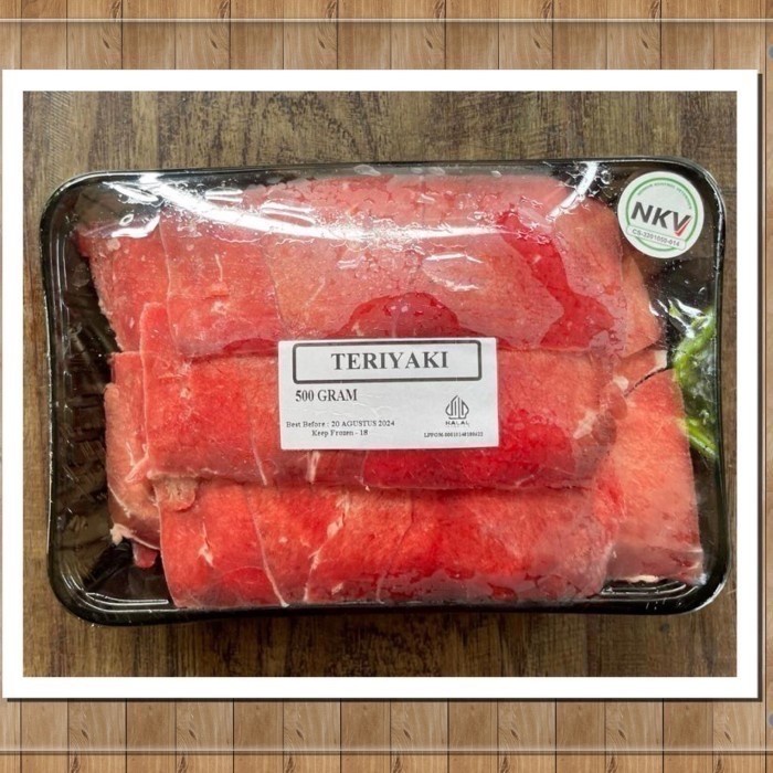 

Lezat- USA Beef Slice Non Fat / Low Fat 500gr