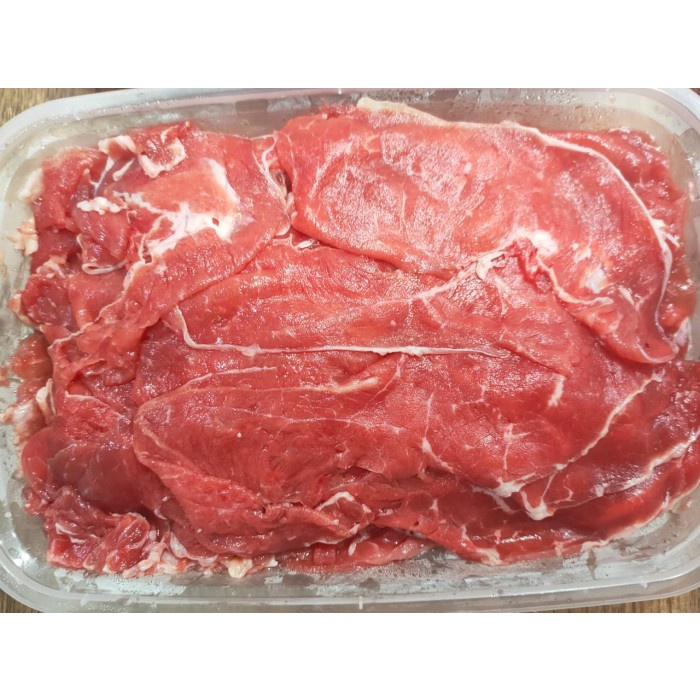 

Lezat- DAGING SAPI SIRLOIN STEAK / SLICE / IRIS / DAGING TERIYAKI @500 Gram