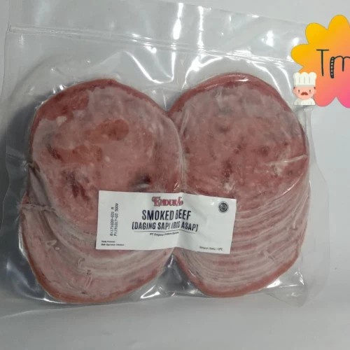 

Lezat- ENDURA SMOKE BEEF 500GR DAGING SAPI 100% HALAL, IRISAN DAGING ASAP.