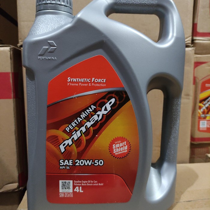 OLI MESIN PERTAMINA PRIMA XP 20/50 4LITER ORIGINAL