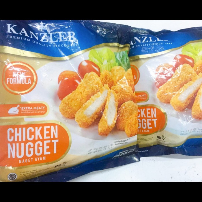 

Lezat- Chicken Nugget Naget Ayam KANZLER - Extra Meaty