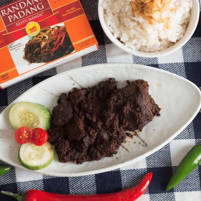 

Lezat- Rendang Restu Mande : Sapi Hot 125 gram