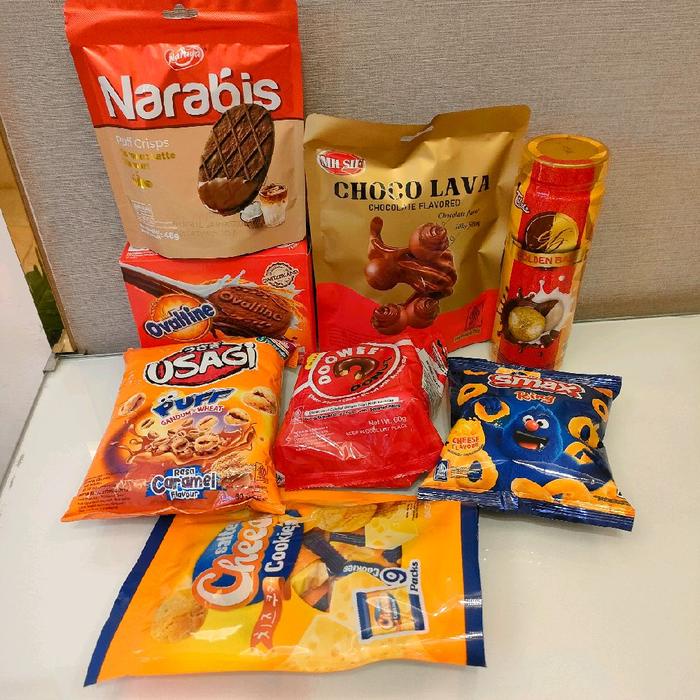 

Paket Snack Sesuai Gambar