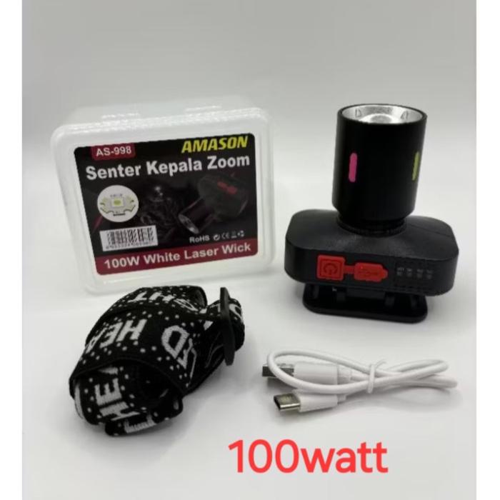 SENTER KEPALA KISEKI SUPER TERANG 100 WATT ZOOM 8 KISEKI SENTER ZOOM