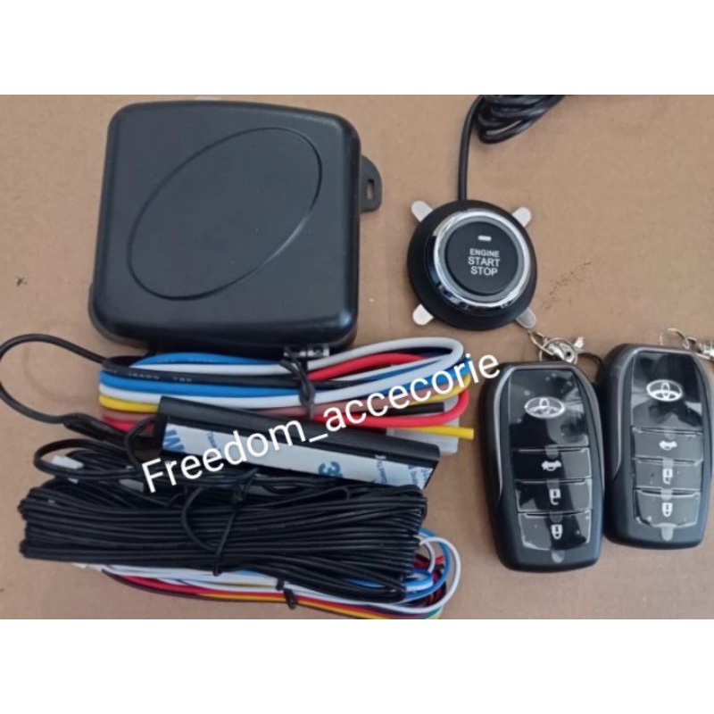 passive keyless engine start stop Toyota/ push start system remote star stop Toyota dan all toyota