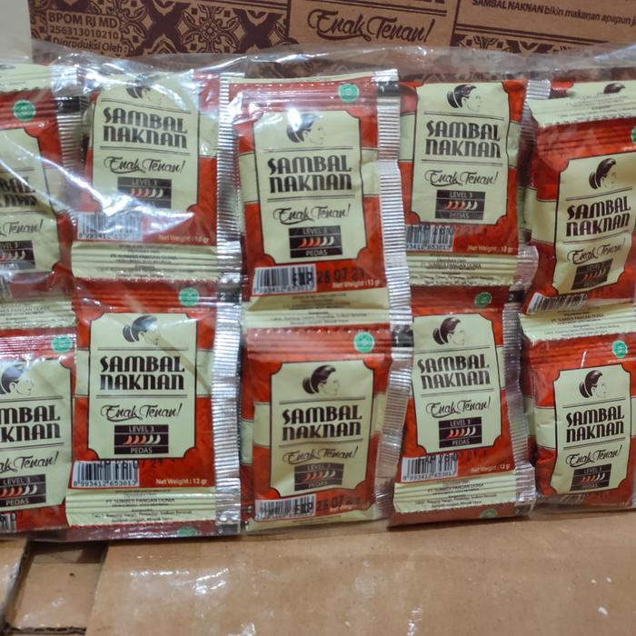 

SAMBAL NAKNAN SACHET LEVEL 3